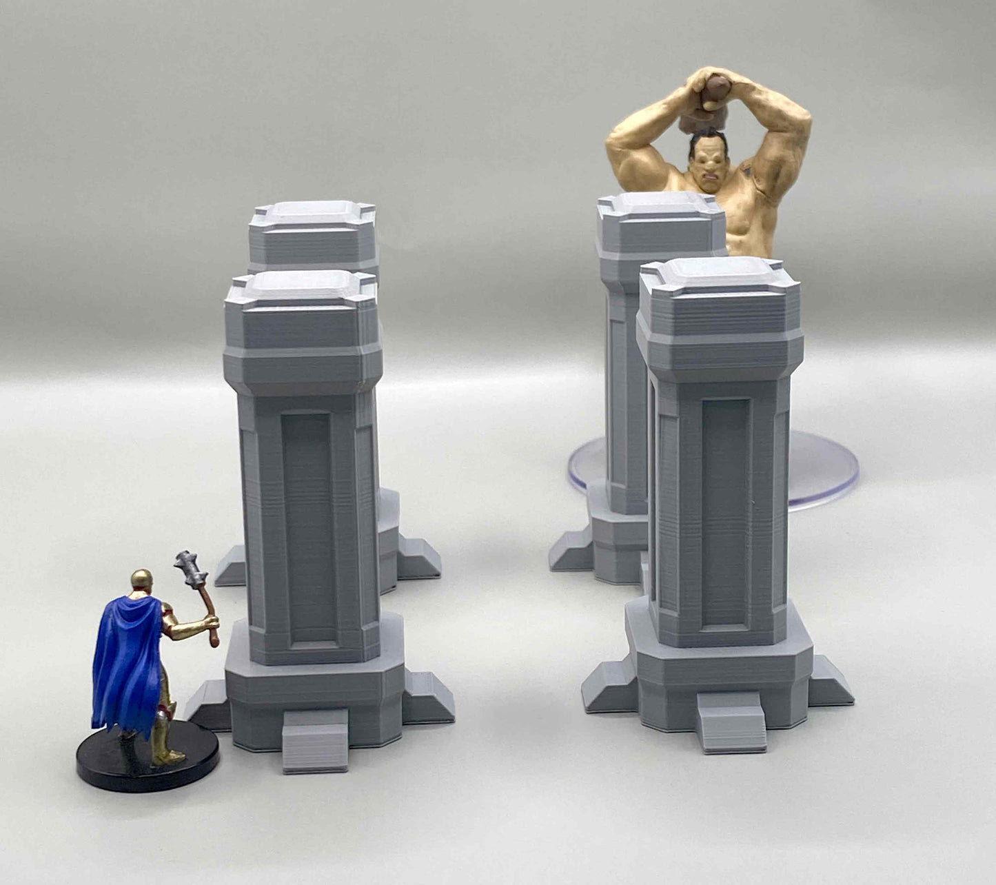 Dwarven Pillars | Fantasy Miniature Terrain